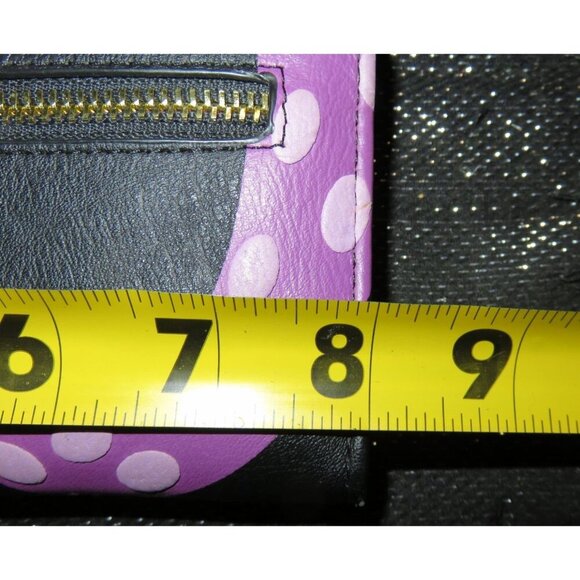 Loungefly X Disney The Ursula Eyes Little Mermaid Leather Zip Around Long Wallet - Picture 9 of 9